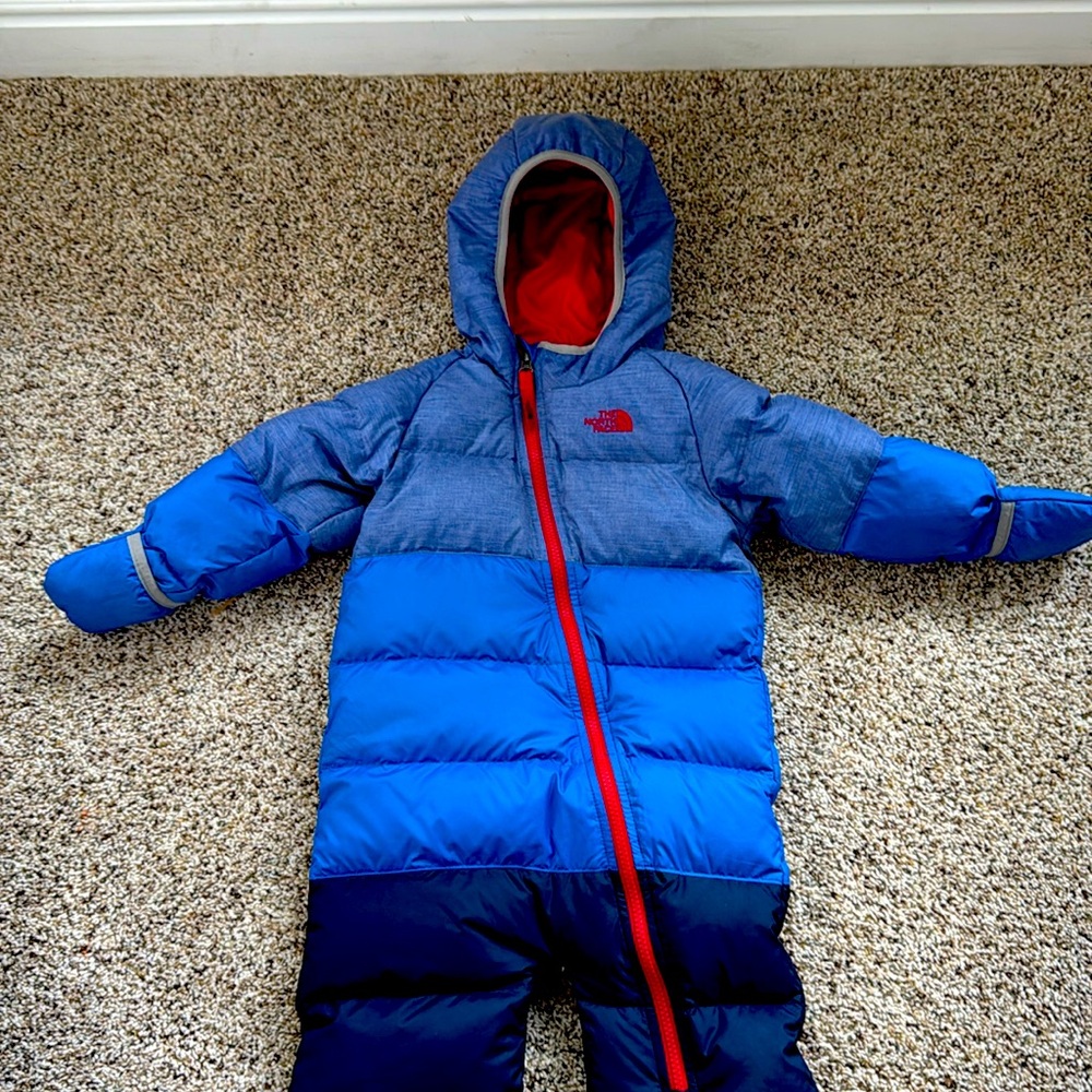 The North Face Lil' Snuggler Down Snowsuit